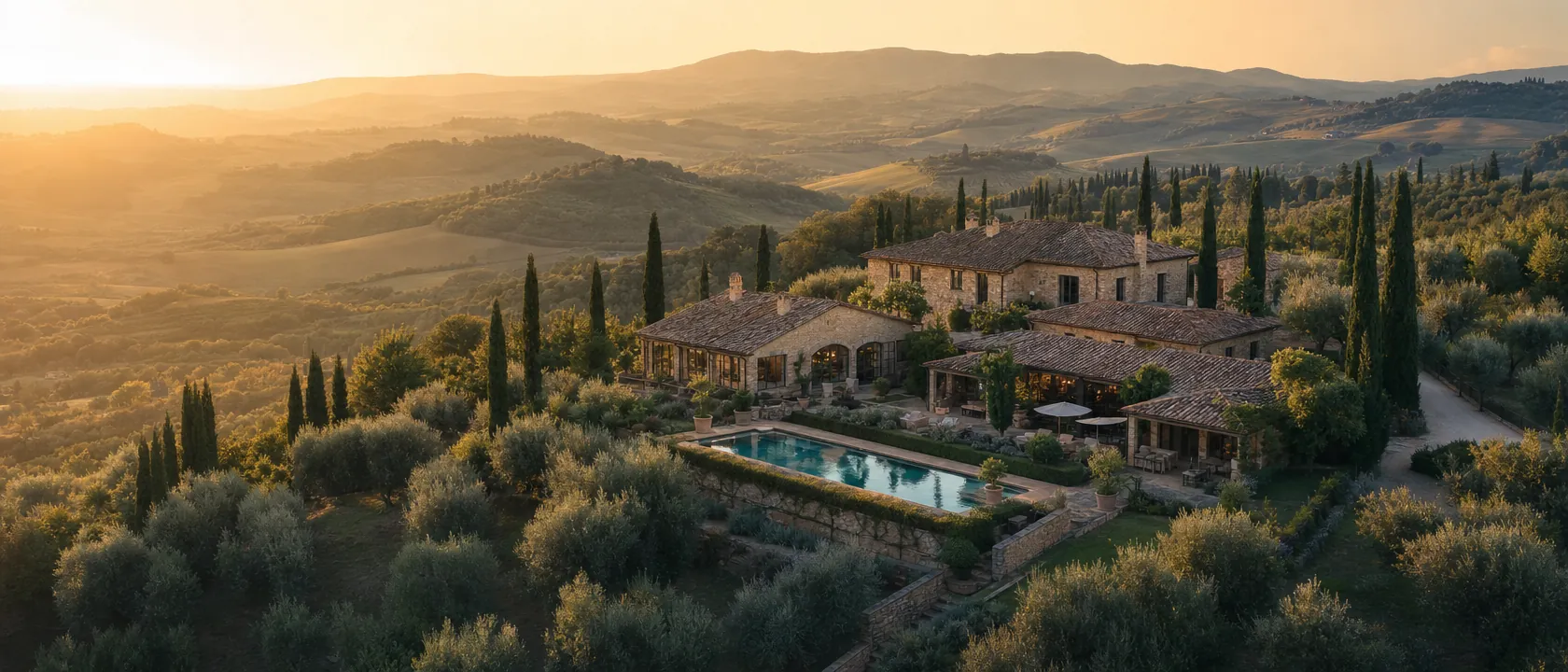 Personal Property Finder Toscana - Villa di pregio con piscina e paesaggio collinare